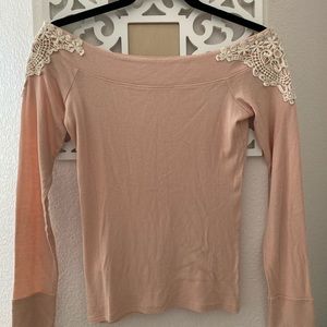 Pink long sleeves